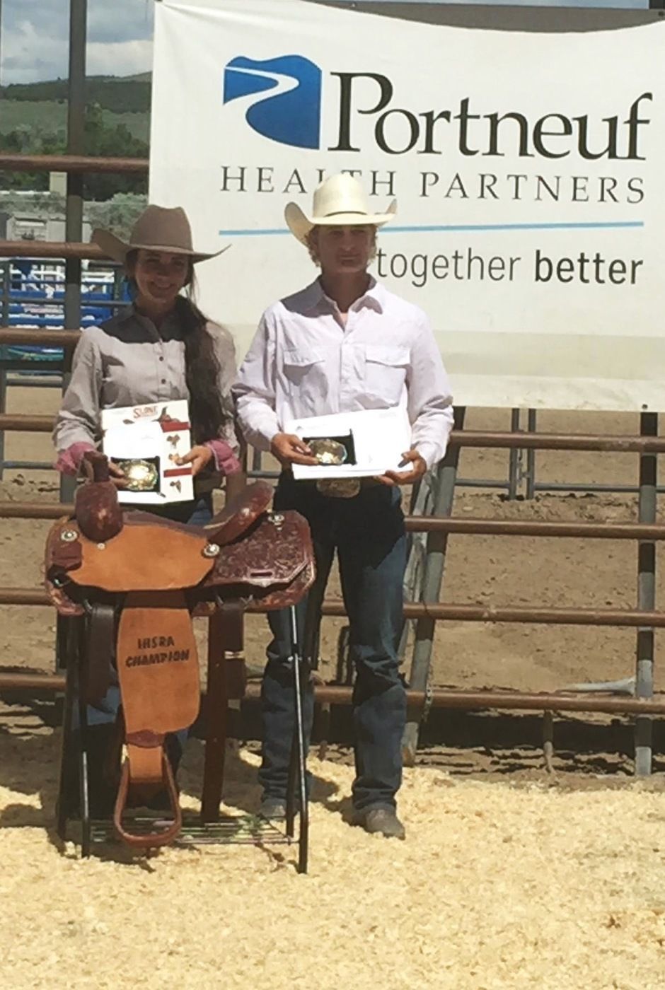 Breanna Jenkins, Cooper Cooke state rodeo